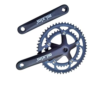 Amazon | チェーンリング付き超軽量自転車クランクセット6-10
